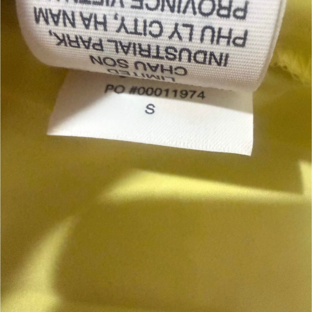 Vuori Clementine Pleated Skirt Sunlight Yellow Small NWOT - Picture 7 of 10